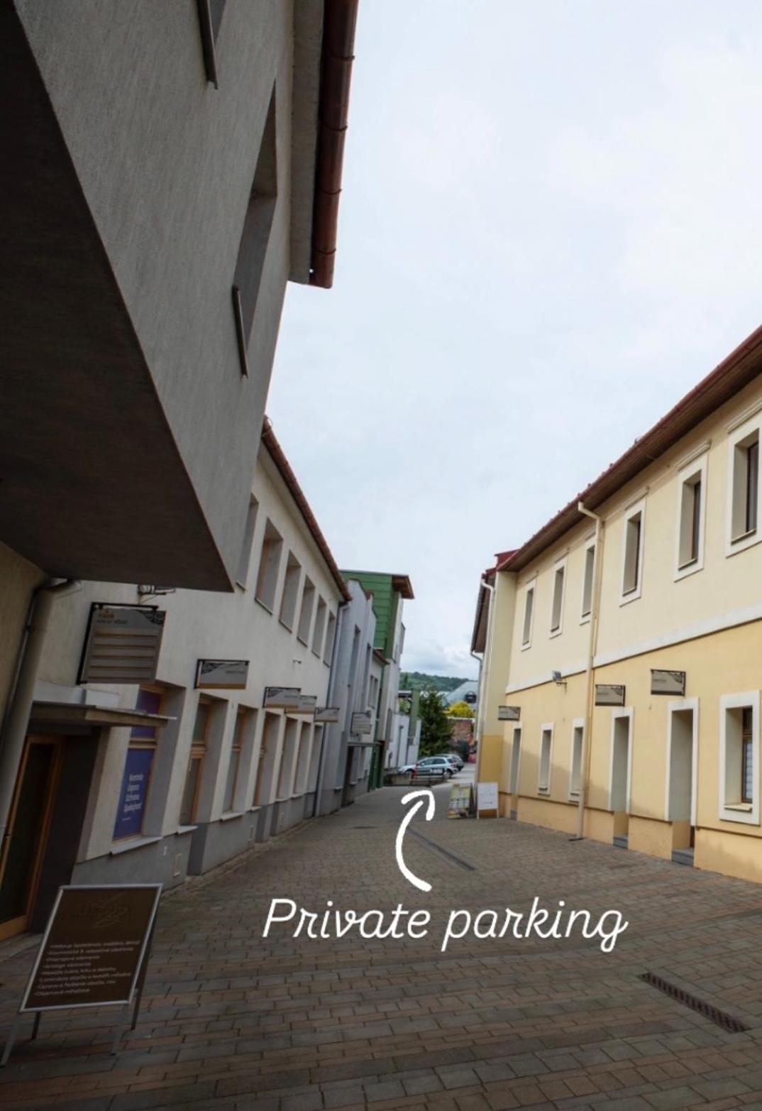 Alure Residences 10 - 24H Self Check-In & Private Parking Next To The Apartment Building Included, City Center Right On Snp Square In A Quiet Passage, New Building, Best Deal In Town 반스카비스트리카 외부 사진